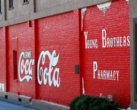 The first Coke mural, Cartersville, GA